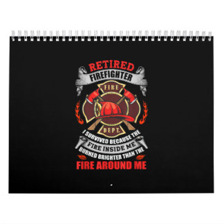 Calendrier Cadeaux De Retraite Des Pompiers Pour Les Hommes D
