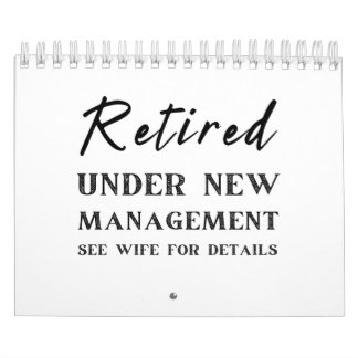 Calendrier cadeaux de retraite pour le mari de la femme