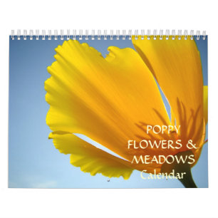Calendrier CADEAUX FRIENDS Fleurs de pavot