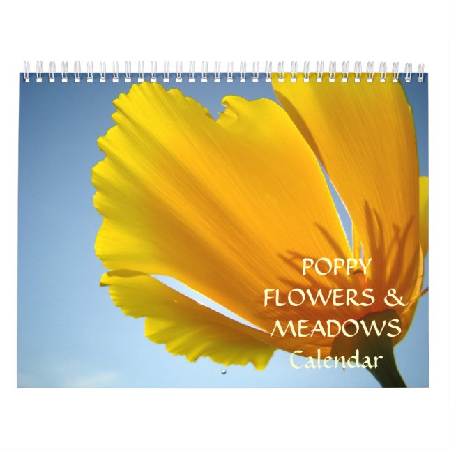 Calendrier CADEAUX FRIENDS Fleurs de pavot (Protection)