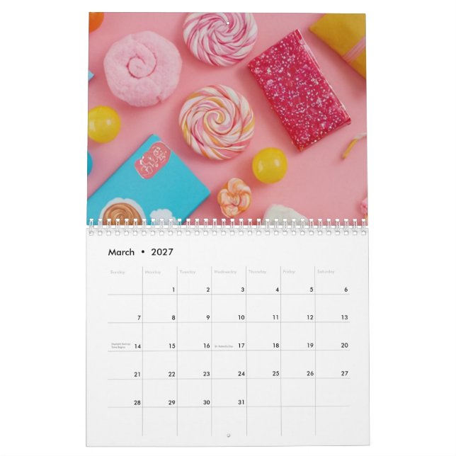 Calendrier Calendar Candy  (Mar 2027)