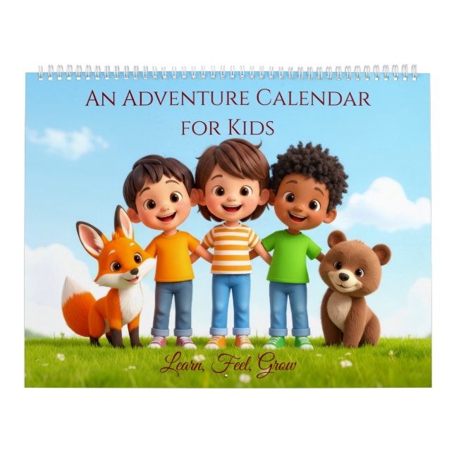 Calendrier Calendar for Kids – Festive Holiday Fun  (Protection)