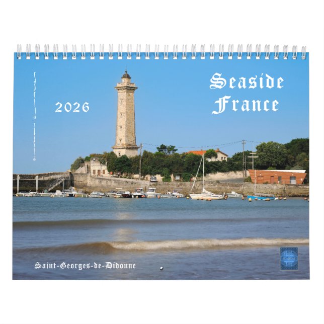 Calendrier Calendar of seaside of France (Protection)
