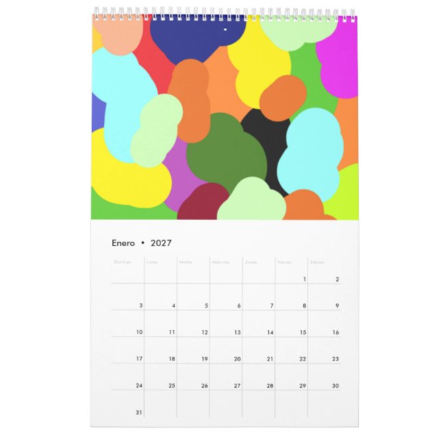Calendrier Calendario 2022 (Jan 2027)