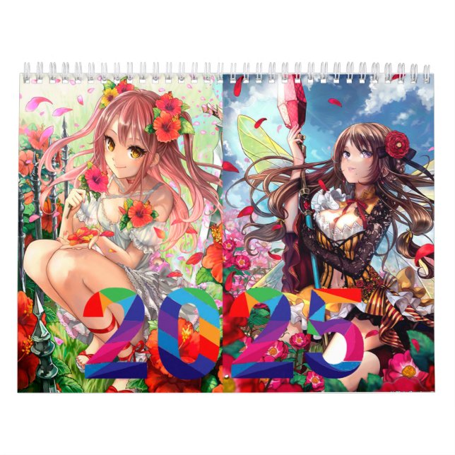 Calendrier Calendario Chicas Anime 2025 (Protection)