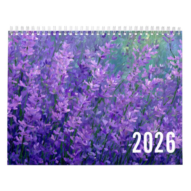 Calendrier Calendario Flores (Protection)