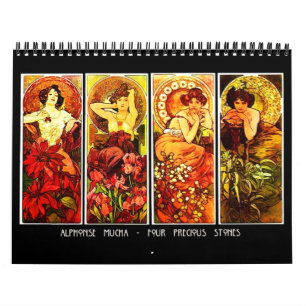 Calendrier Calendrier-Classique/Cru-Alphonse Mucha