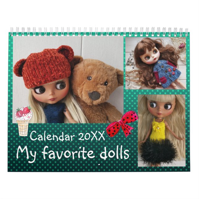 Calendrier Calendrier. Mes poupées préférées (Protection)
