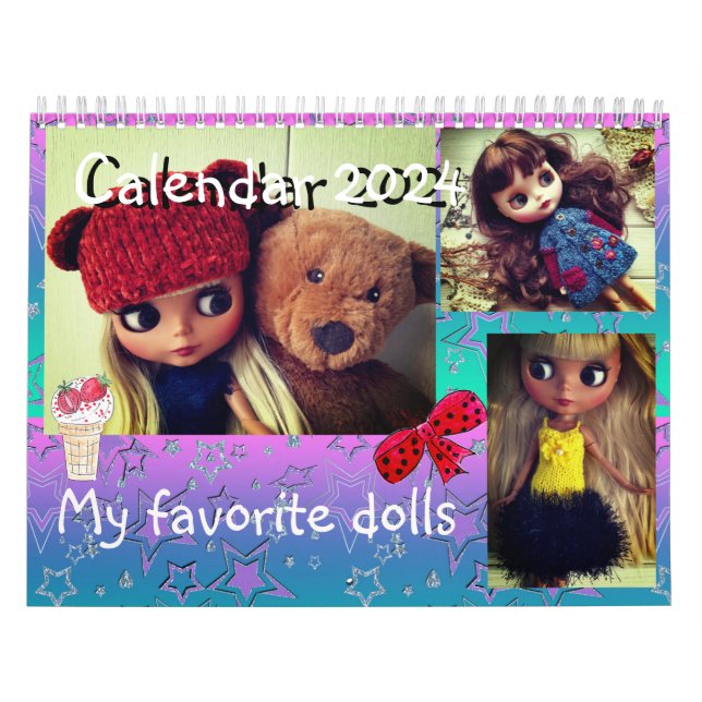 Calendrier Calendrier. Mes poupées préférées (Protection)