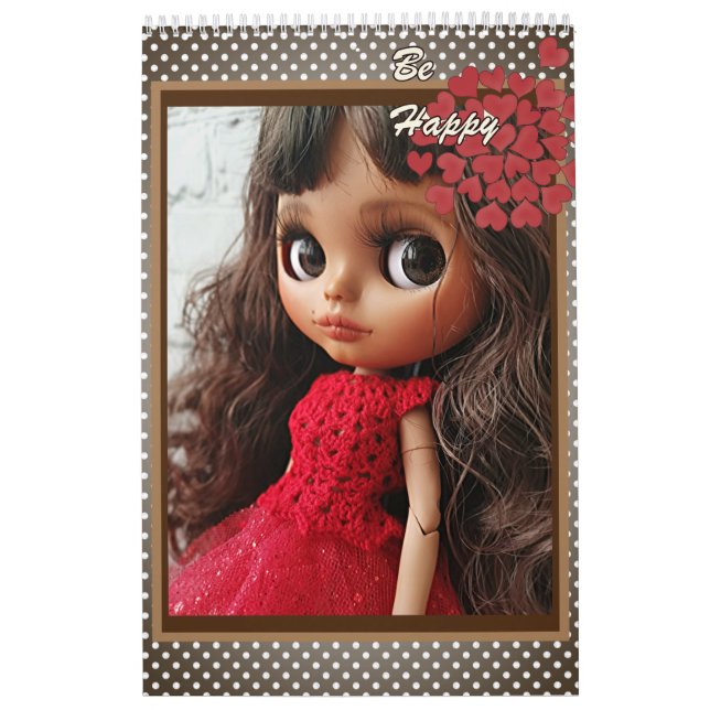 Calendrier Calendrier, poupée, pour fille, bébé, amusant, jou (Protection)