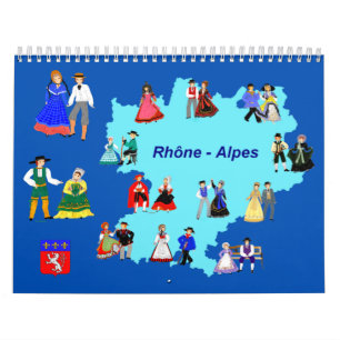 Calendrier Calendrier, Rhône-Alpes, France