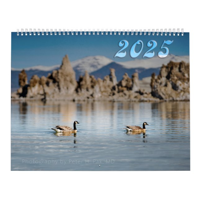 Calendrier California Flora and Fauna 2025 (Protection)