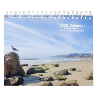 Calendrier California Shores 2026 Calendar