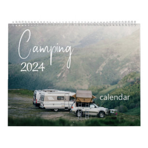 Calendrier Camping 2024 Voyage
