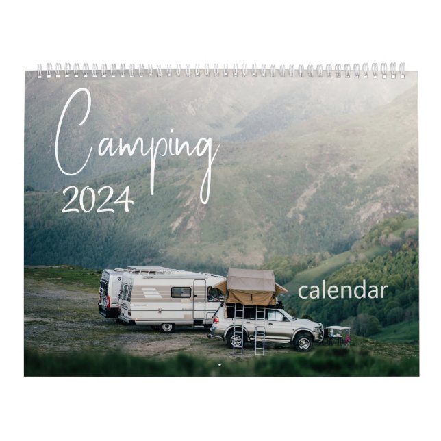 Calendrier Camping 2024 Voyage (Protection)