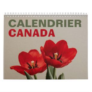 Calendrier Canada   2026 Canadien français