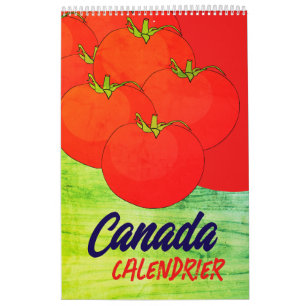 Calendrier Canada 2026 franco-canadien