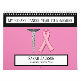 Calendrier Cancer du sein Année des souvenirs
