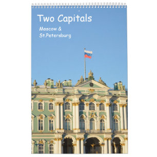 Calendrier Capitales de 12 mois