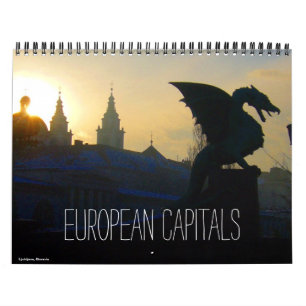 Calendrier capitales européennes 2026 (avec lieux)
