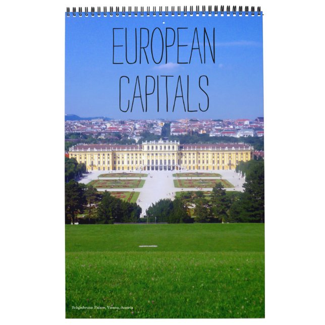 Calendrier capitales européennes 2027 (Protection)