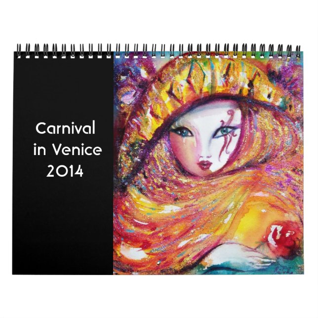 Calendrier Carnaval à Venise 2.2014/ Danse, Musique, Théâtre (Protection)