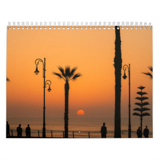 Calendrier Carnet Tropical Sunset - Inspirant et paisible