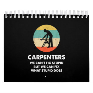 Calendrier Carpenter Funny Carpenter