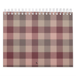 Calendrier Carreaux blushwood