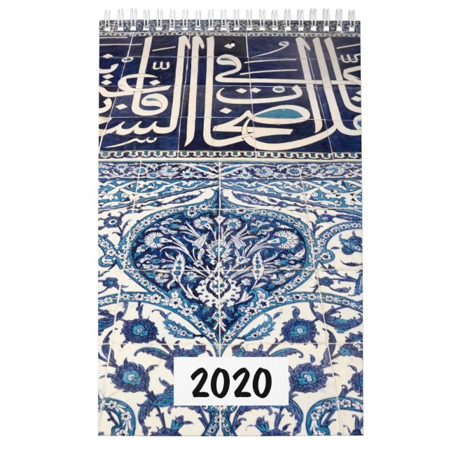 Calendrier Carreaux iznik vintages (Protection)