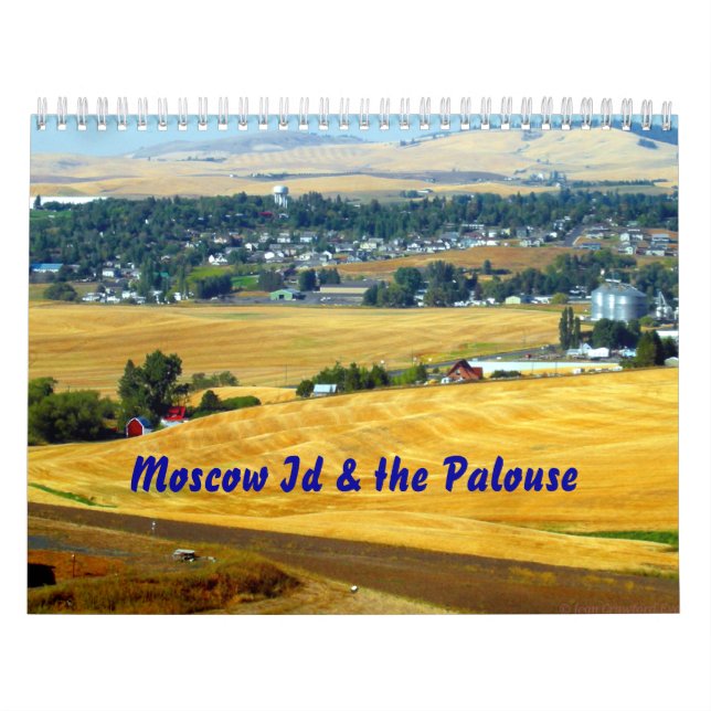Calendrier Carte d'identité de Moscou et la Palouse (Protection)