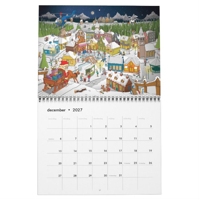 Calendrier cartographique de Stef (Dec 2027)