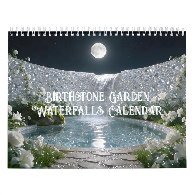 Calendrier Cascades du Jardin des Pierres de Naissance  (Protection)