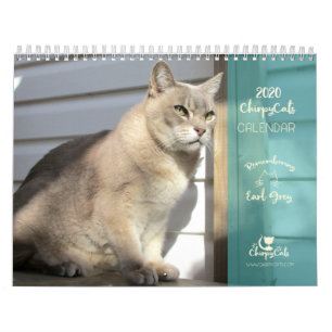 Calendrier Cat 2020, Souvenir de Earl Grey
