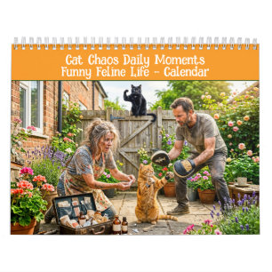 Calendrier Cat Chaos Daily Moments – Drôle Vie Féline