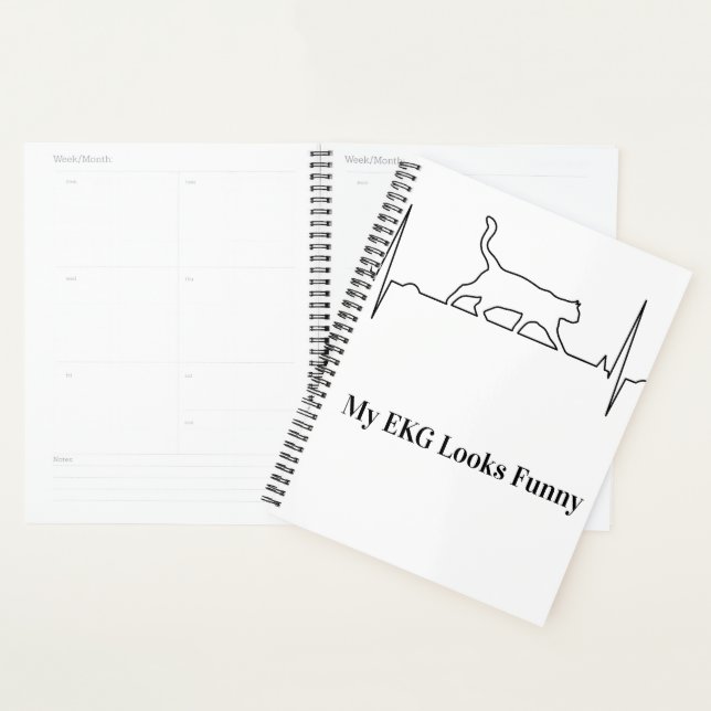 Calendrier Cat EKG (Devant avec enveloppe)