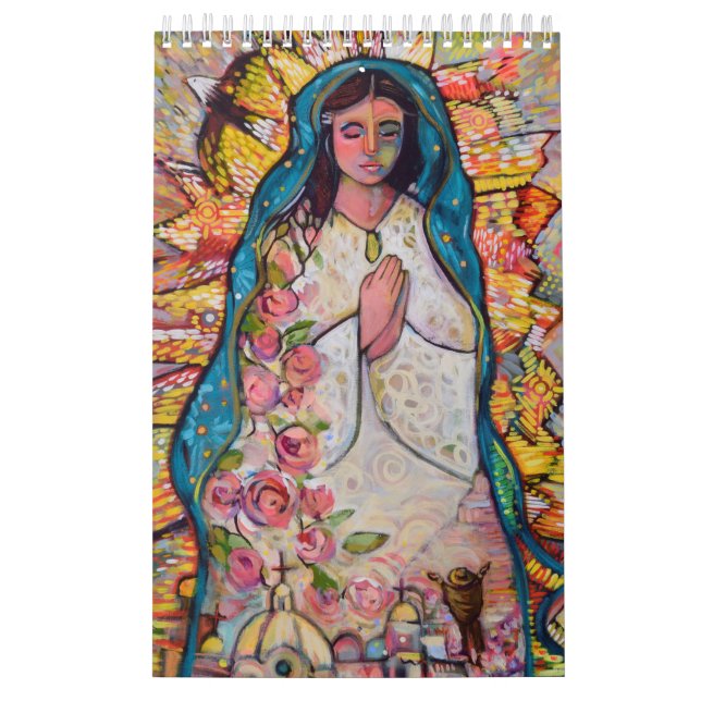 Calendrier Catholique Folk Art Calendar par Jen Norton (Protection)