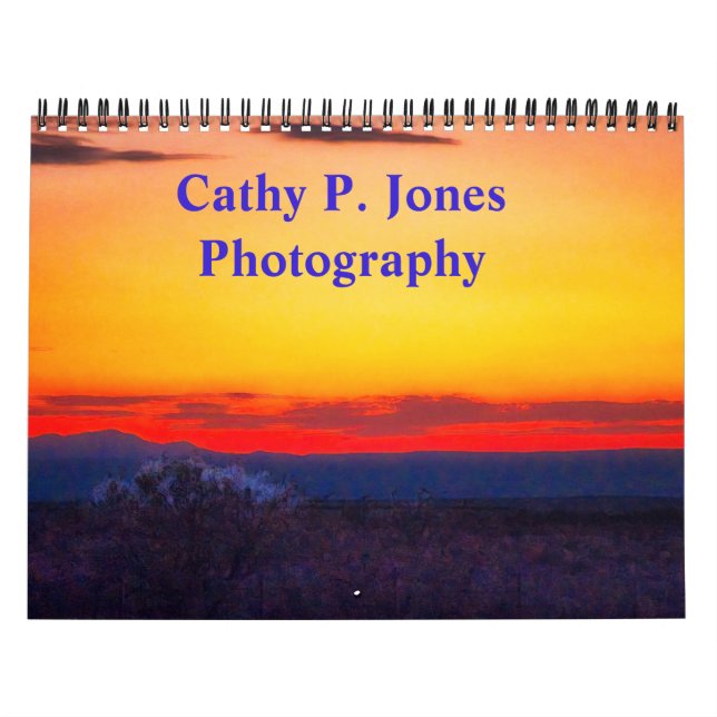 Calendrier Cathy P. Jones Photographie 2024 (Protection)