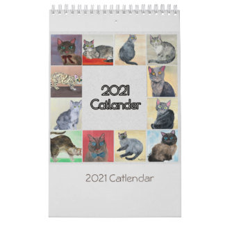 Calendrier Catlendar 2021