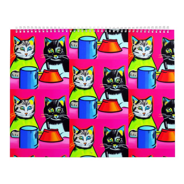 Calendrier Cats Go Wild 2023 (Protection)