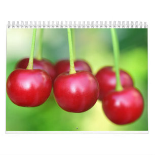 Calendrier Cerises et baies Photographie vegan 2025