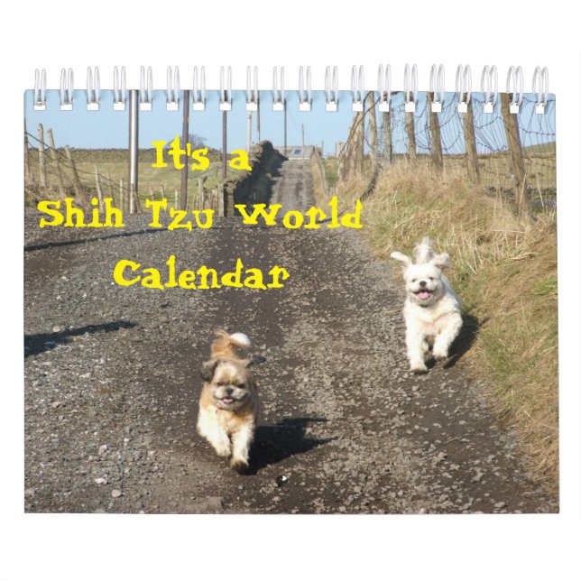 Calendrier C'est un monde chiite de Tzu (Protection)