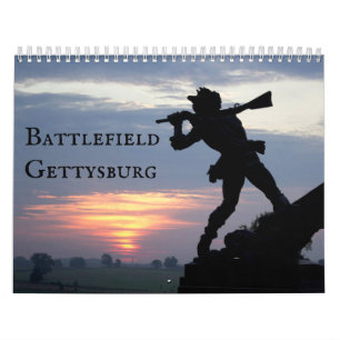 Calendrier Champ de bataille de Gettysburg
