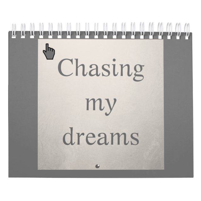 Calendrier Chasing my dreams | Persiguiendo mis sueños (Protection)