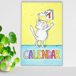 Calendrier Chat Amusant