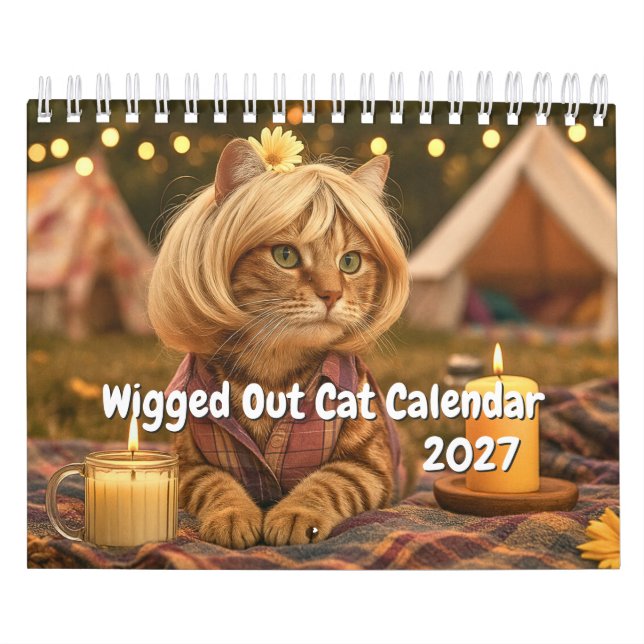 Calendrier Chat décoiffé (Protection)