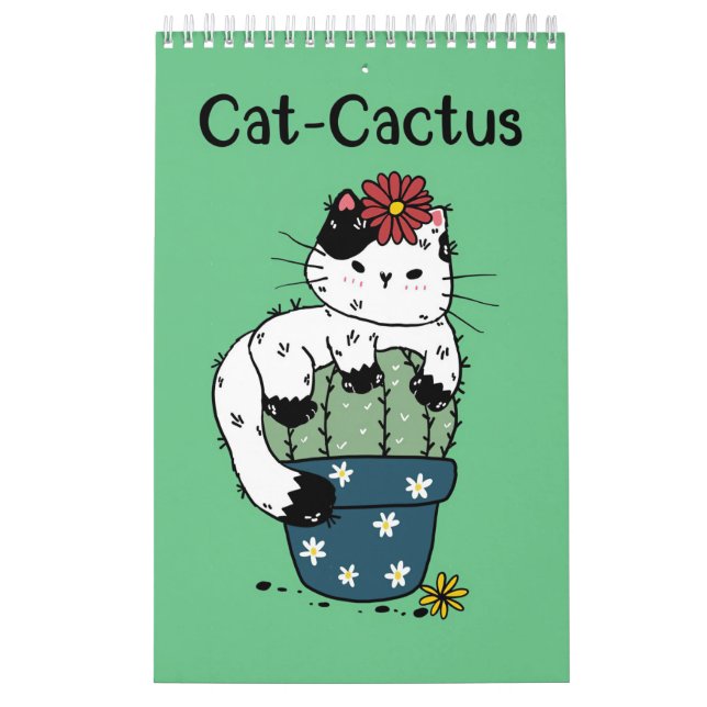 Calendrier Chat Et Cactus (Protection)