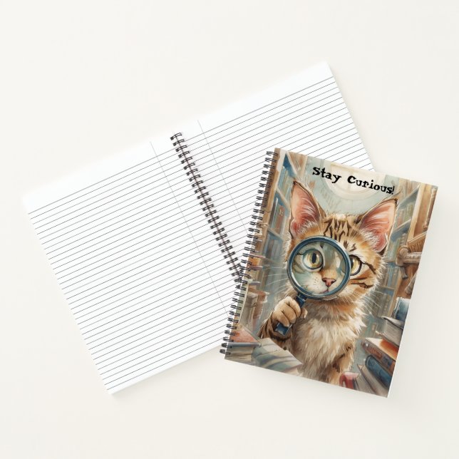 calendrier chat inspirant cahier planner  (Intérieur)