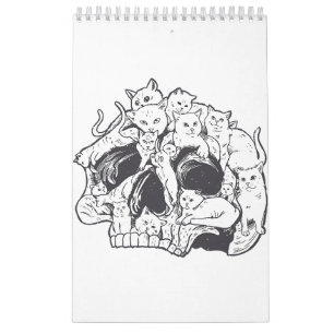 Calendrier Chat Kitty avec canon Anniversaire et Halloween Co