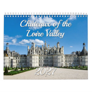 Calendrier Châteaux de la vallée de la Loire - Palais en Fran